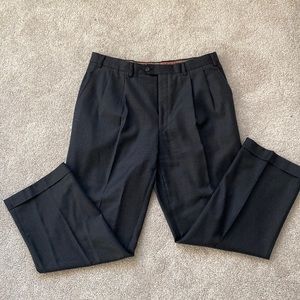 Vintage Lauren Ralph Lauren Men's Pleated Dress Pants 100% Wool